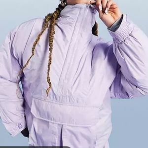 ASOS 4505 Ski Jacket with Quarter Zip US Size 12 Lavender